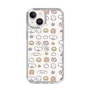 スリムプロテクションケース［ もくもくちゃん - 可愛いスタンプ ］