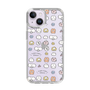 スリムプロテクションケース［ もくもくちゃん - 可愛いスタンプ ］