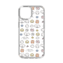スリムプロテクションケース［ もくもくちゃん - 可愛いスタンプ ］