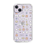スリムプロテクションケース［ もくもくちゃん - 可愛いスタンプ ］