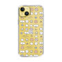 スリムプロテクションケース［ もくもくちゃん - 可愛いスタンプ ］