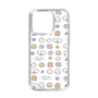 スリムプロテクションケース［ もくもくちゃん - 可愛いスタンプ ］