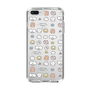 スリムプロテクションケース［ もくもくちゃん - 可愛いスタンプ ］
