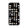 スリムプロテクションケース［ もくもくちゃん - 可愛いスタンプ ］