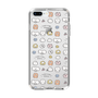 スリムプロテクションケース［ もくもくちゃん - 可愛いスタンプ ］