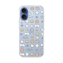 スリムプロテクションケース［ もくもくちゃん - 可愛いスタンプ ］
