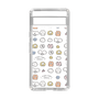 スリムプロテクションケース［ もくもくちゃん - 可愛いスタンプ ］