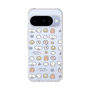スリムプロテクションケース［ もくもくちゃん - 可愛いスタンプ ］