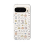 スリムプロテクションケース［ もくもくちゃん - 可愛いスタンプ ］