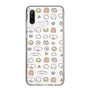 スリムプロテクションケース［ もくもくちゃん - 可愛いスタンプ ］