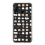 スリムプロテクションケース［ もくもくちゃん - 可愛いスタンプ ］
