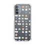スリムプロテクションケース［ もくもくちゃん - 可愛いスタンプ ］