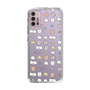 スリムプロテクションケース［ もくもくちゃん - 可愛いスタンプ ］