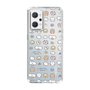 スリムプロテクションケース［ もくもくちゃん - 可愛いスタンプ ］