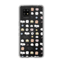 スリムプロテクションケース［ もくもくちゃん - 可愛いスタンプ ］
