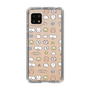 スリムプロテクションケース［ もくもくちゃん - 可愛いスタンプ ］
