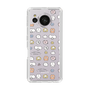 スリムプロテクションケース［ もくもくちゃん - 可愛いスタンプ ］