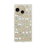 スリムプロテクションケース［ もくもくちゃん - 可愛いスタンプ ］