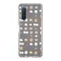 スリムプロテクションケース［ もくもくちゃん - 可愛いスタンプ ］