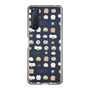 スリムプロテクションケース［ もくもくちゃん - 可愛いスタンプ ］