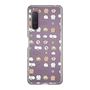 スリムプロテクションケース［ もくもくちゃん - 可愛いスタンプ ］