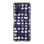 スリムプロテクションケース［ もくもくちゃん - 可愛いスタンプ ］