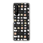 スリムプロテクションケース［ もくもくちゃん - 可愛いスタンプ ］