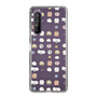 スリムプロテクションケース［ もくもくちゃん - 可愛いスタンプ ］