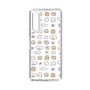 スリムプロテクションケース［ もくもくちゃん - 可愛いスタンプ ］