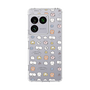 スリムプロテクションケース［ もくもくちゃん - 可愛いスタンプ ］