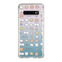 スリムプロテクションケース［ もくもくちゃん - 可愛いスタンプ ］