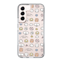 スリムプロテクションケース［ もくもくちゃん - 可愛いスタンプ ］