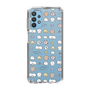 スリムプロテクションケース［ もくもくちゃん - 可愛いスタンプ ］