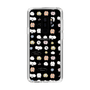 スリムプロテクションケース［ もくもくちゃん - 可愛いスタンプ ］