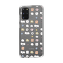 スリムプロテクションケース［ もくもくちゃん - 可愛いスタンプ ］
