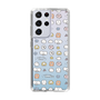 スリムプロテクションケース［ もくもくちゃん - 可愛いスタンプ ］