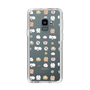 スリムプロテクションケース［ もくもくちゃん - 可愛いスタンプ ］