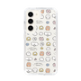 スリムプロテクションケース［ もくもくちゃん - 可愛いスタンプ ］