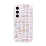 スリムプロテクションケース［ もくもくちゃん - 可愛いスタンプ ］
