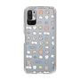 スリムプロテクションケース［ もくもくちゃん - 可愛いスタンプ ］