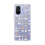 スリムプロテクションケース［ もくもくちゃん - 可愛いスタンプ ］