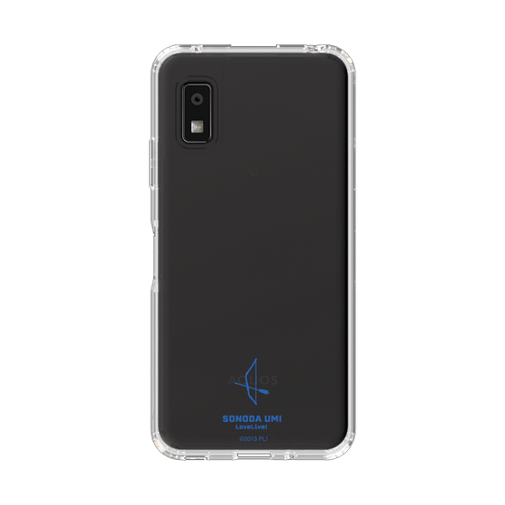 スリムプロテクションケース［ ラブライブ！ - 園田 海未 - アイコン クリア ］