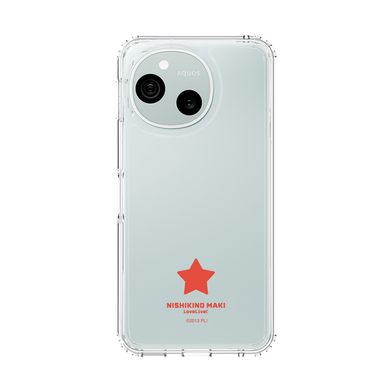 スリムプロテクションケース［ ラブライブ！ - 西木野 真姫 - アイコン クリア ］