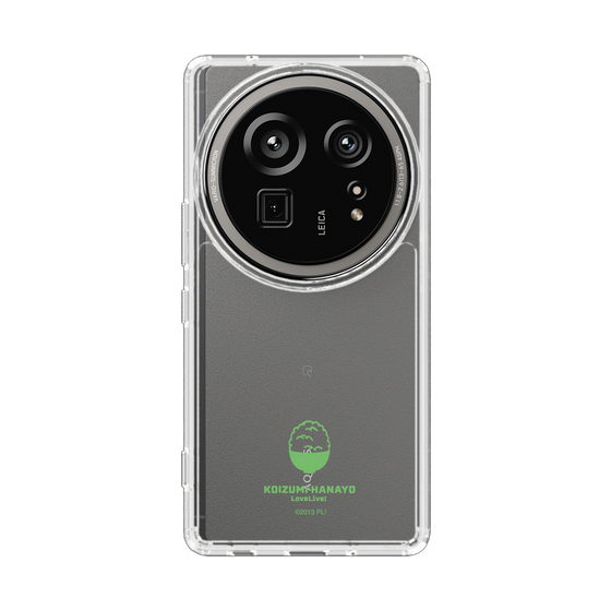 スリムプロテクションケース［ ラブライブ！ - 小泉 花陽 - アイコン クリア ］