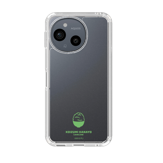 スリムプロテクションケース［ ラブライブ！ - 小泉 花陽 - アイコン クリア ］