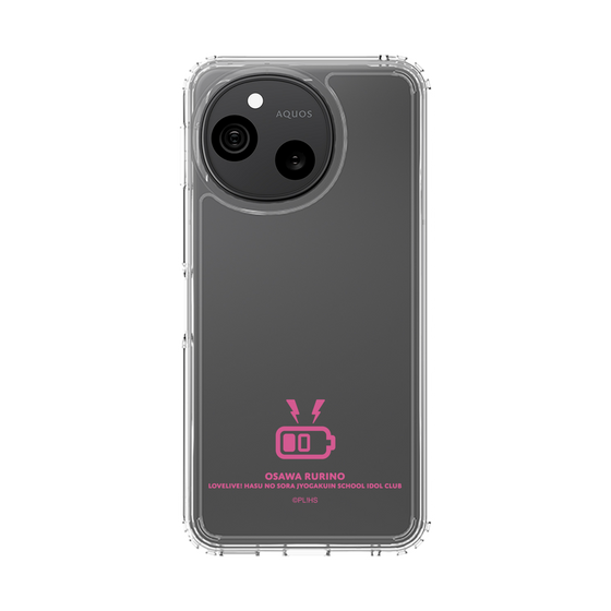 スリムプロテクションケース［ ラブライブ！蓮ノ空女学院スクールアイドルクラブ - 大沢 瑠璃乃 - アイコン クリア ］