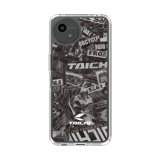 スリムプロテクションケース［ TAICHI - NEWS BLACK ］