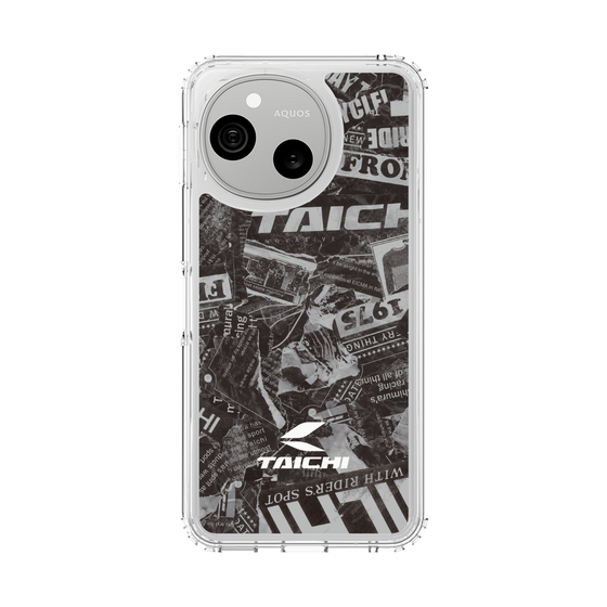 スリムプロテクションケース［ TAICHI - NEWS BLACK ］