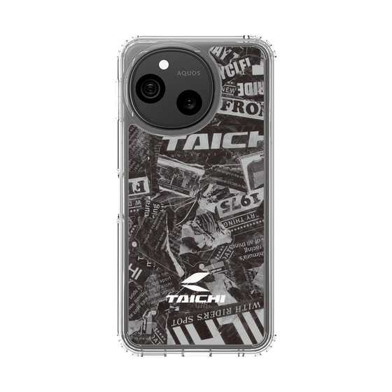 スリムプロテクションケース［ TAICHI - NEWS BLACK ］