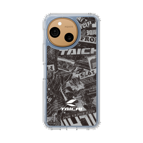 スリムプロテクションケース［ TAICHI - NEWS BLACK ］